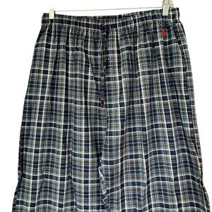 Polo Ralph Lauren Men's Plaid Cotton Pajama Lounging Pants, Large
